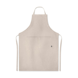 Hemp adjustable apron 200 gr/m² Beige