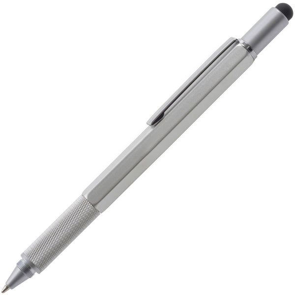 SYSTEMO6 in 1 MULTI FUNCTION metal ball pen with chrome trim