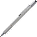 Branded SYSTEMO6 in 1 MULTI FUNCTION metal ball pen with chrome trim