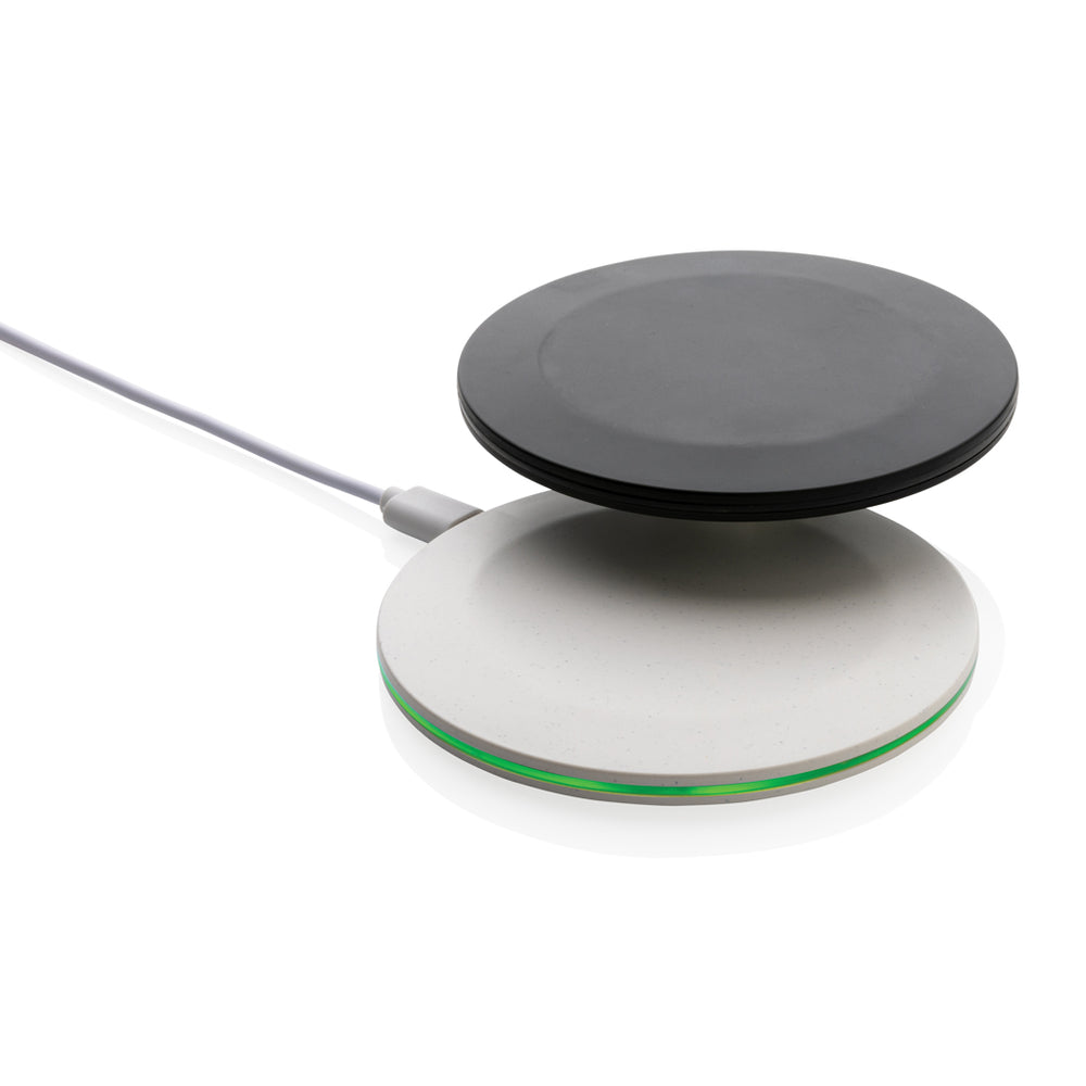 Branded RCS recycled plastic 15W Wireless fast charger