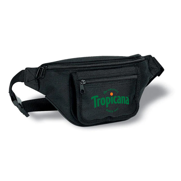 Branded Waist bag with pocket