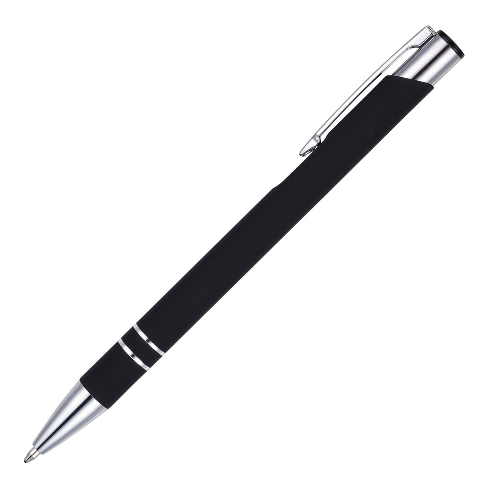 Branded Lincoln Soft Touch Metal Ballpoint Pen