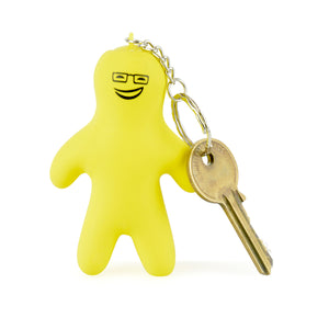 Person Shaped Stress Keyring