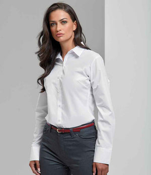 Premier Ladies Supreme Long Sleeve Poplin Shirt