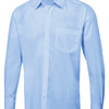 Branded Men's Long Sleeve Poplin Shirt