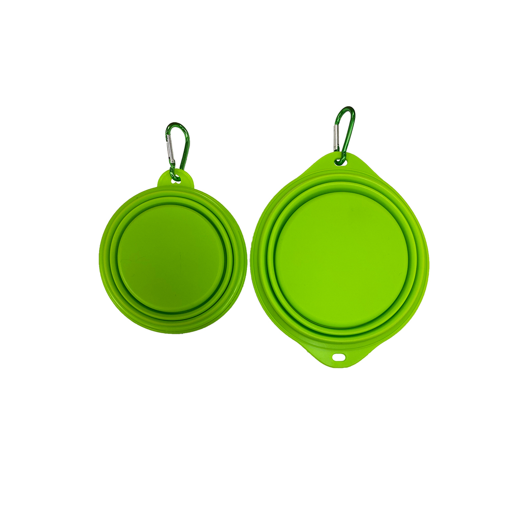 Branded Collapsible Silicone Dog Bowl
