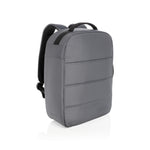 Branded Impact AWARE™ RPET anti-theft 15.6" laptop backpack