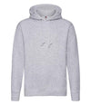 Fruit of the Loom Premium Hooded Sweatshirt Heather Grey