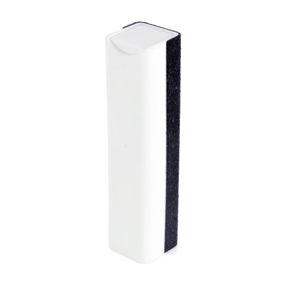 Branded Opal White cubiod lens and screen cleaner with cloth
