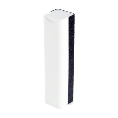 Branded Opal White cubiod lens and screen cleaner with cloth
