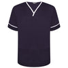 Behrens Contrast Trim Smart Scrub Top