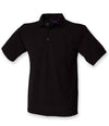 Henbury Heavy Poly/Cotton Piqué Polo Shirt