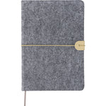 The Dario - Recycled felt notebook (approx. A5)