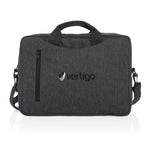 Branded Laluka AWARE™ recycled cotton 15.4 inch laptop bag