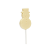 Branded White Chocolate Snowman Lolly