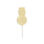 Branded White Chocolate Snowman Lolly