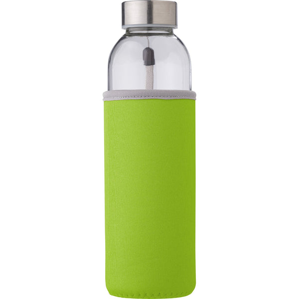 Heywell Glass bottle with sleeve (500ml)