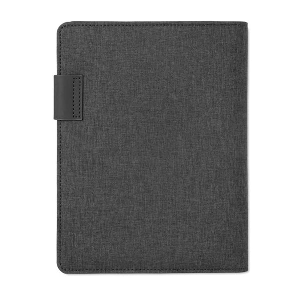 Branded A5 folder with power bank