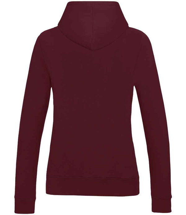 AWDis Ladies College Hoodie Burgundy