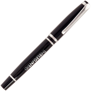 VALENTINO NOIR ball pen with Chrome undercoat