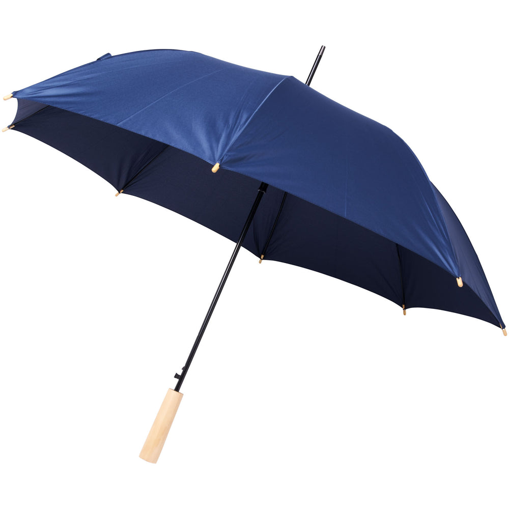 Branded Alina 23" auto open recycled PET umbrella
