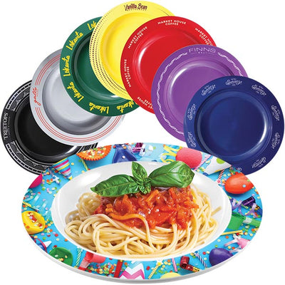 Reusable Plastic Plate (23cm)