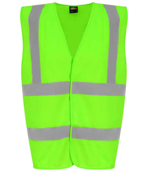 Pro RTX High Visibility Waistcoat Lime Green