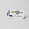 Always Recycled Reusable Name Badge – Low Window