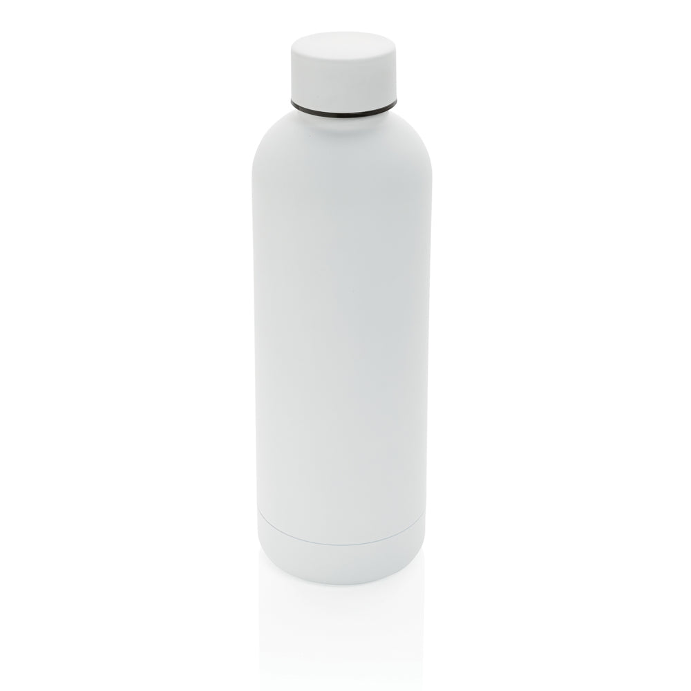 RCS Recycled stainless steel Impact vacuum bottle White