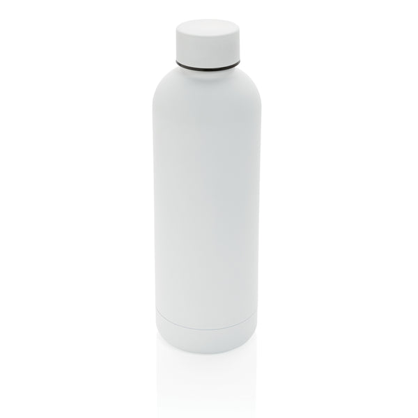 RCS Recycled stainless steel Impact vacuum bottle White