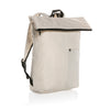 Dillon AWARE™ RPET lightweight foldable backpack Off White