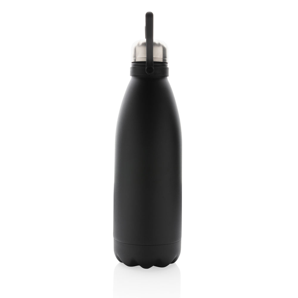 Branded RCS Recycled stainless steel large vacuum bottle 1.5L