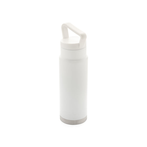 Leakproof vacuum on-the-go bottle with handle