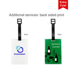 Acrylic Luggage Tag