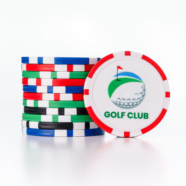 Poker Chip Golf Marker
