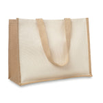 Branded Jute and canvas shopping bag