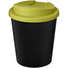 Branded Americano® Espresso Eco 250 ml recycled tumbler with spill-proof lid