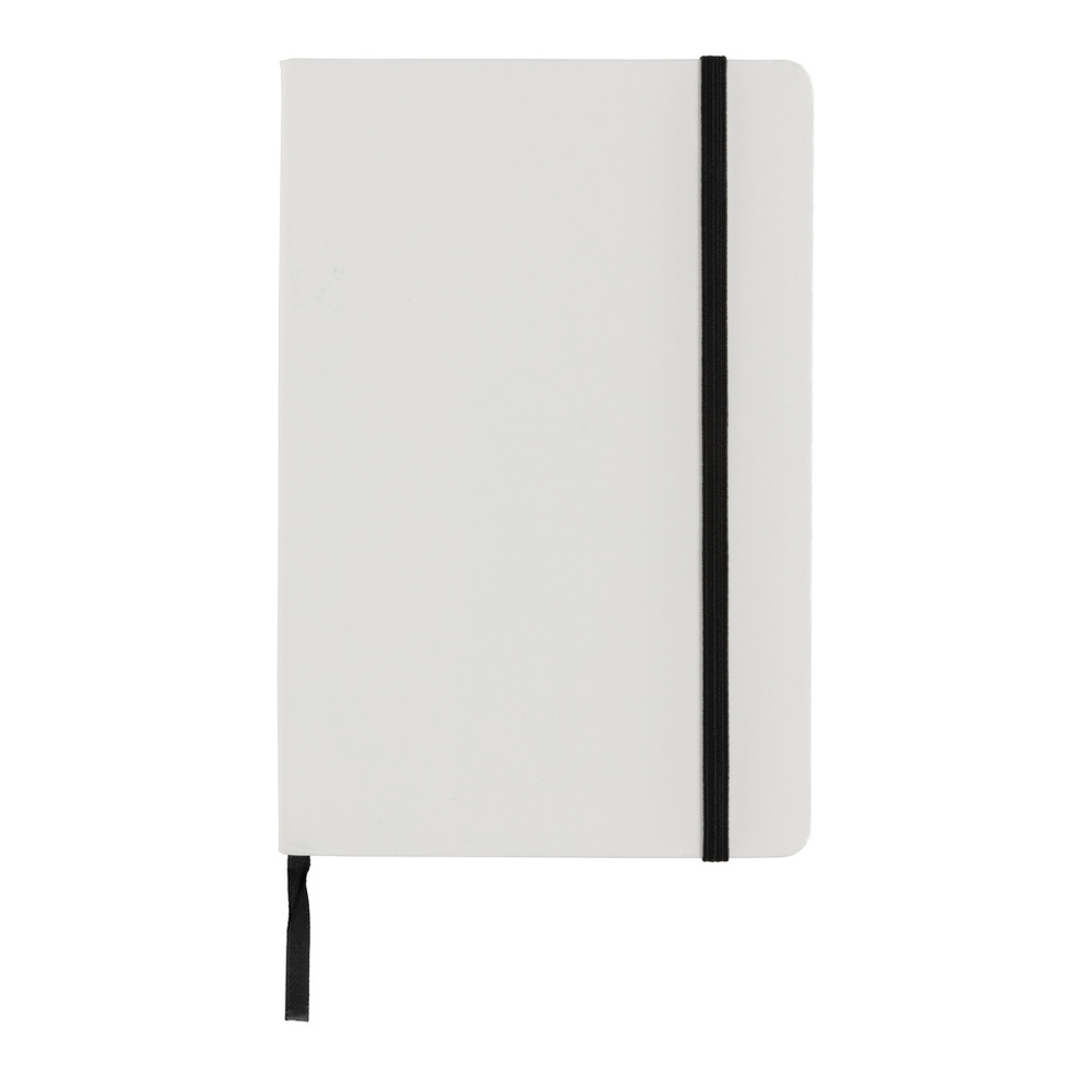 Branded Craftstone A5 recycled kraft and stonepaper notebook