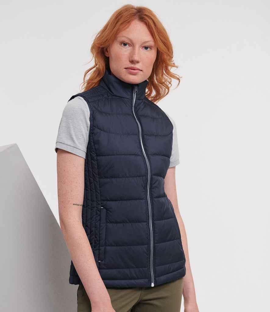 Russell Ladies Nano Padded Bodywarmer French Navy