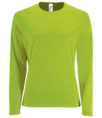 SOL'S Ladies Sporty Long Sleeve Performance T-Shirt