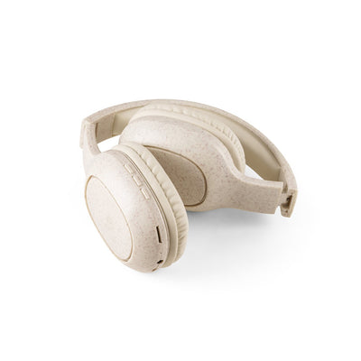 FEYNMAN. Wheat straw fibre and ABS wireless headphones
