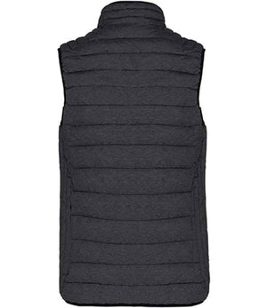 Kariban Ladies Lightweight Padded Bodywarmer Marl Dark Grey
