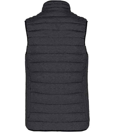 Kariban Ladies Lightweight Padded Bodywarmer Marl Dark Grey
