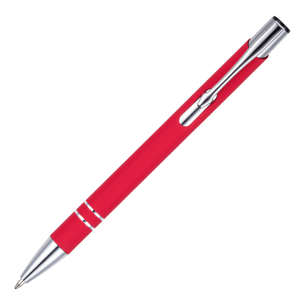 Branded Lincoln Soft Touch Metal Ballpoint Pen