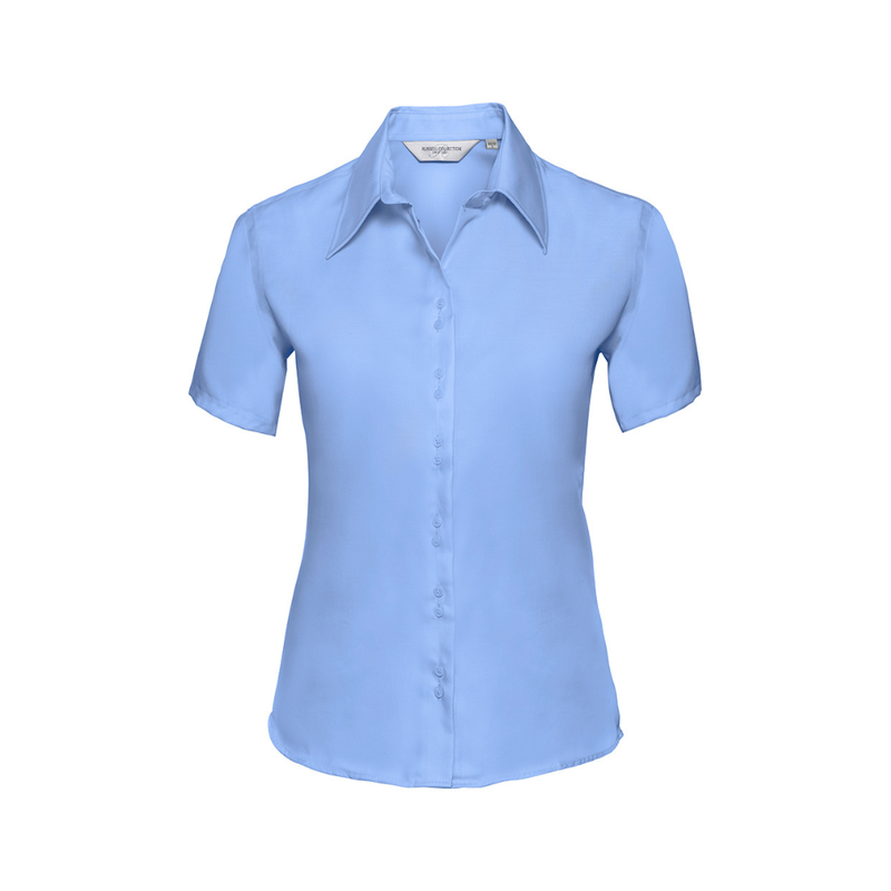 Russell Collection Ladies Short Sleeve Ultimate Non-Iron Shirt