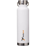 Branded Thor 650 ml copper vacuum insulated sport bottle