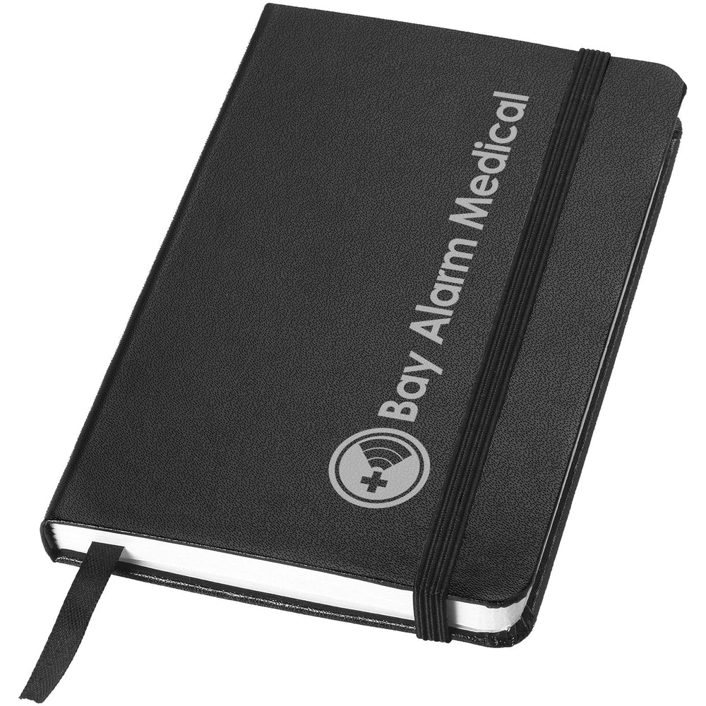 Branded Classic A6 hard cover pocket notebook