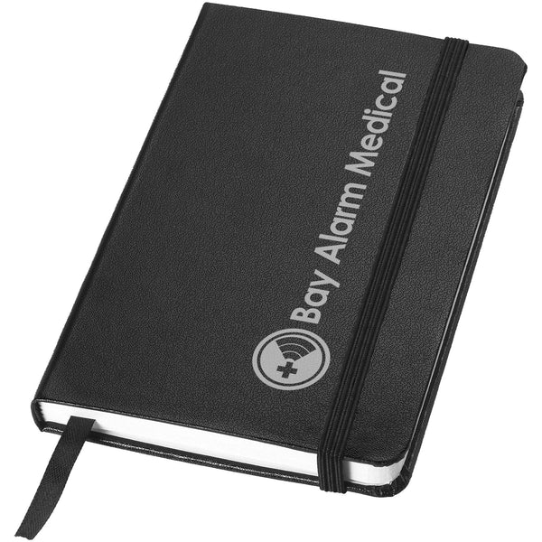 Branded Classic A6 hard cover pocket notebook
