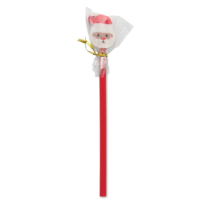 Christmas pencil with eraser