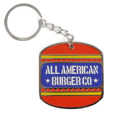 Branded Large Metal Keyrings